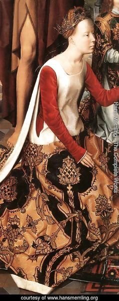 Hans Memling - St John Altarpiece [detail: 7, central panel]
