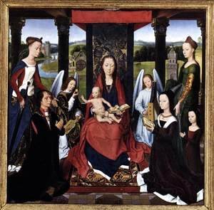 Hans Memling - The Donne Triptych (centre panel)