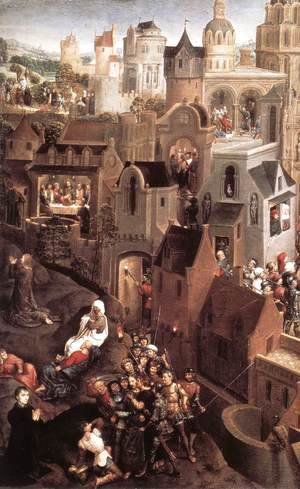 Scenes from the Passion of Christ (left side)