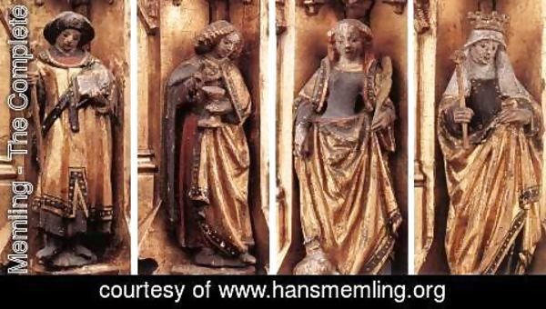 Hans Memling - St Ursula Shrine Figures