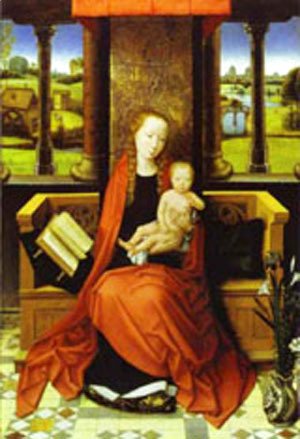 Hans Memling - Madonna And Child 1487