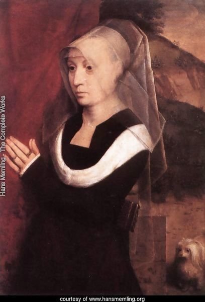 Portrait Of A Praying Woman 1485
