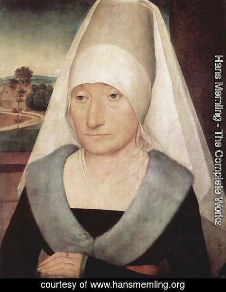 Hans Memling - Portrait of an older woman
