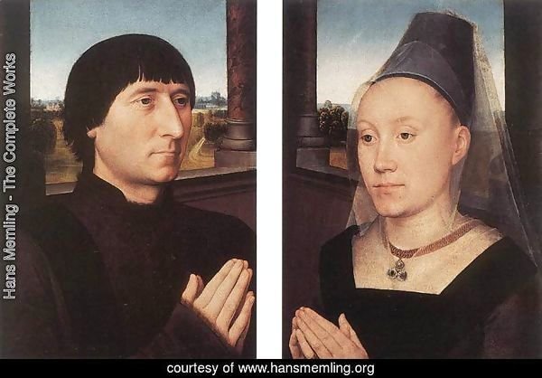 Portraits of Willem Moreel and His Wife c. 1482