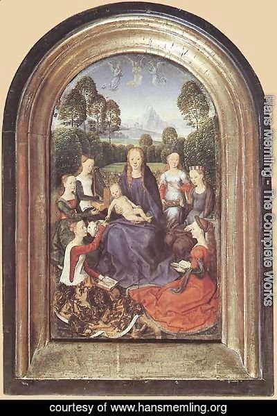 Hans Memling - Diptych of Jean de Cellier (1) c. 1475