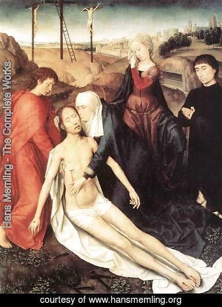 Hans Memling - Lamentation 1475-80