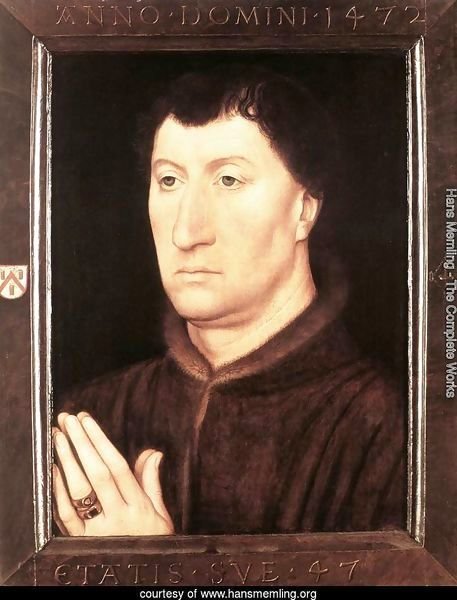 Portrait of Gilles Joye 1472