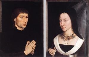 Hans Memling - Tommaso Portinari and his Wife c. 1470
