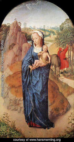 Hans Memling - Virgin and Child in a Landscape