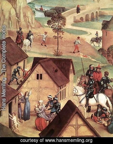 Hans Memling - Advent and Triumph of Christ (detail-1) 1480