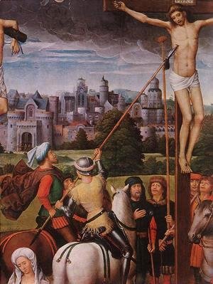 Hans Memling - Crucifixion (detail)