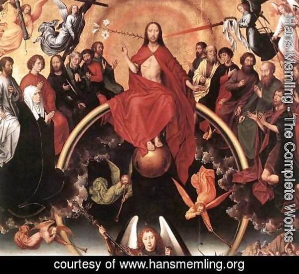 Hans Memling - Last Judgment Triptych (detail-3) 1467-71