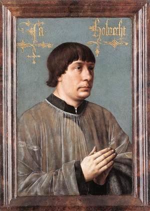Hans Memling - Portrait of Jacob Obrecht 1496