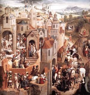 Hans Memling - Scenes from the Passion of Christ (detail-1) 1470-71