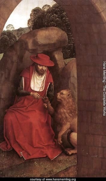 St Jerome and the Lion 1485-90