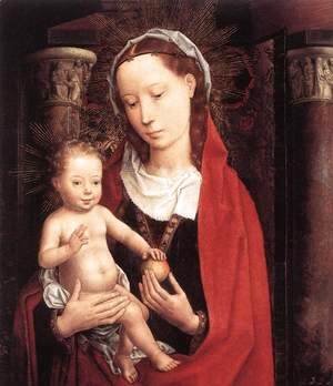 Hans Memling - Standing Virgin and Child c. 1490