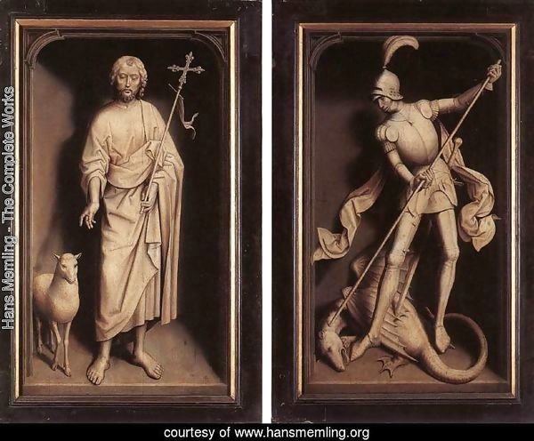 Triptych of the Family Moreel (closed) 1484