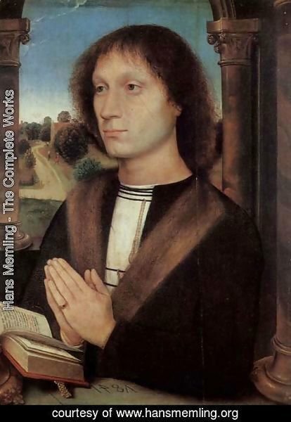 Hans Memling - Portrait of Benedetto di Tommaso Portinari