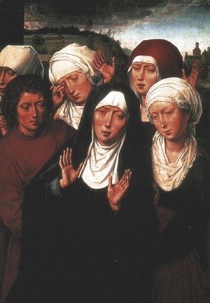 Hans Memling - Holy Women Lamenting with St John the Evangelist