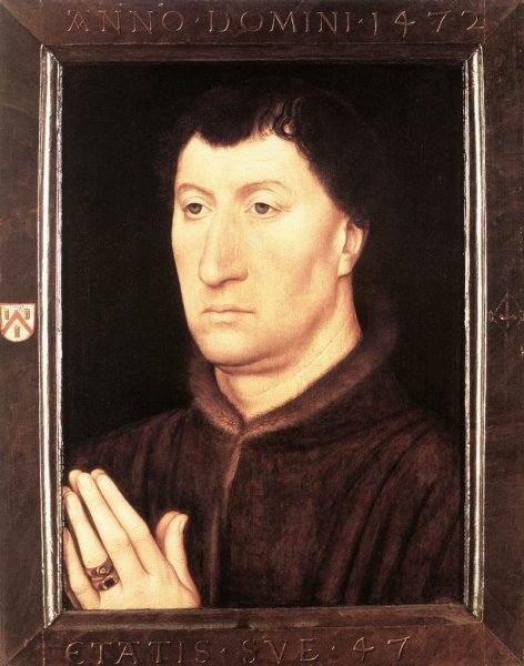 Portrait of Gilles Joye 1472