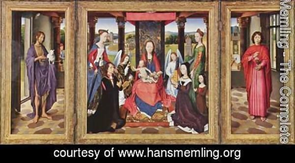 Hans Memling - The Donne Triptych