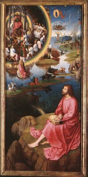 St John Altarpiece [detail: 8, right wing]