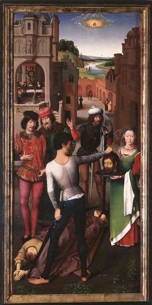 Hans Memling - St John Altarpiece (left wing)