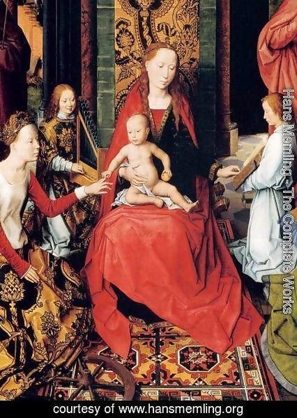 Hans Memling - St John Altarpiece (detail)