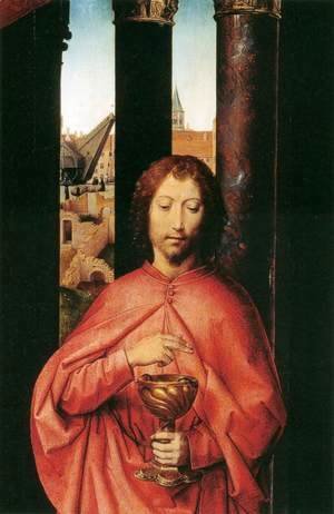 Hans Memling - St John Altarpiece (detail) 3