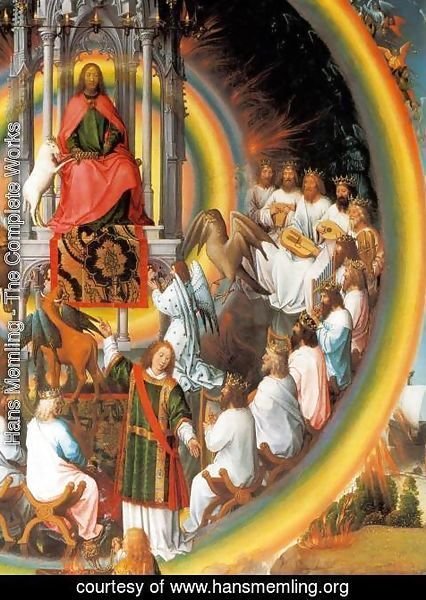 Hans Memling - St John Altarpiece (detail) 4