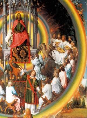 Hans Memling - St John Altarpiece (detail) 4