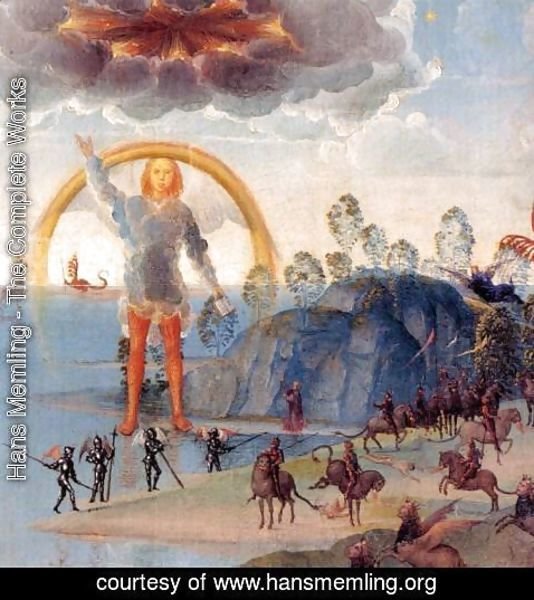 Hans Memling - St John Altarpiece (detail) 6