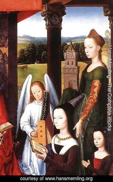 Hans Memling - The Donne Triptych (detail)