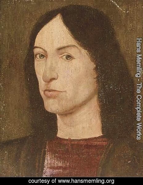 Portrait of a young man, bust-length