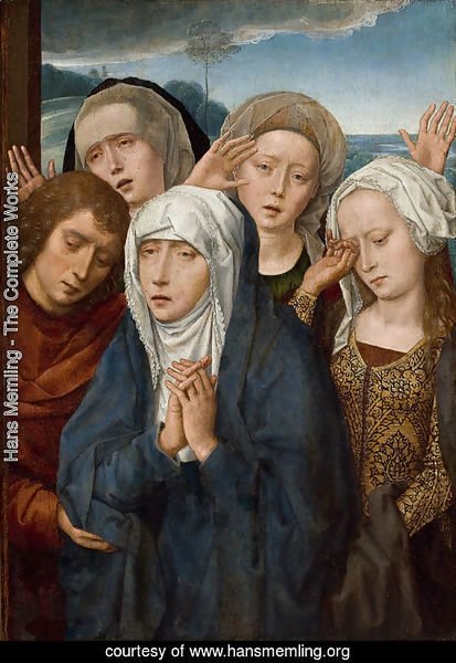 The Mourning Virgin with St. John and the Pious Women from Galilee