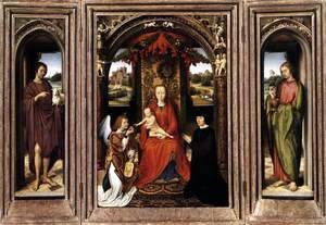 Hans Memling - Triptych c. 1485
