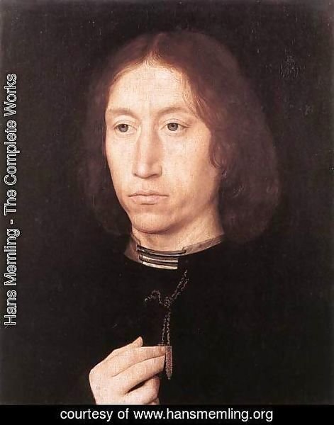 Hans Memling - Portrait of a Man 1478-80