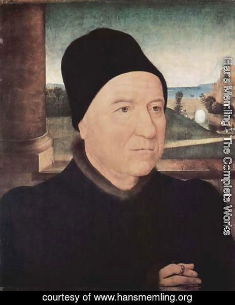 Hans Memling - Portrait of an Old Man 1470-75