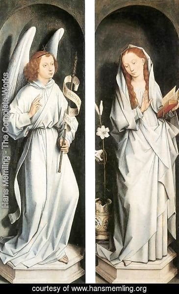Hans Memling - Annunciation 1467-70