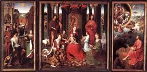 Hans Memling - St John Altarpiece 1474-79