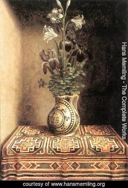 Hans Memling - Flower Still-life c. 1490