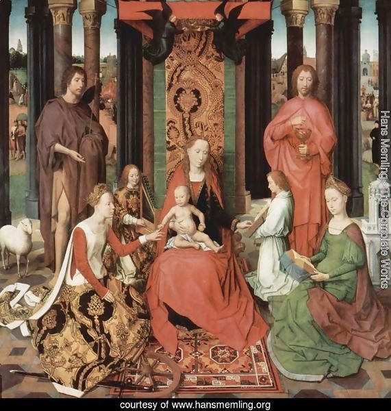 St John Altarpiece (central panel) 1474-79