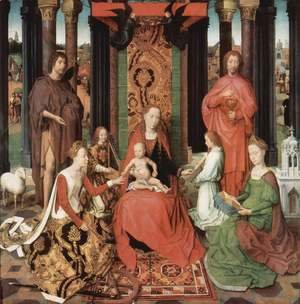 St John Altarpiece (central panel) 1474-79
