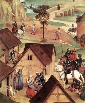 Hans Memling - Advent and Triumph of Christ (detail-1) 1480