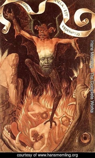 Hans Memling - Hell c. 1485