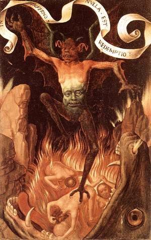 Hans Memling - Hell c. 1485