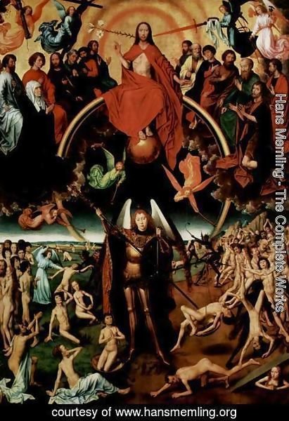 Hans Memling - Last Judgment Triptych (central) 1467-71
