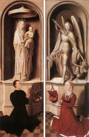 Hans Memling - Last Judgment Triptych (closed) 1467-71
