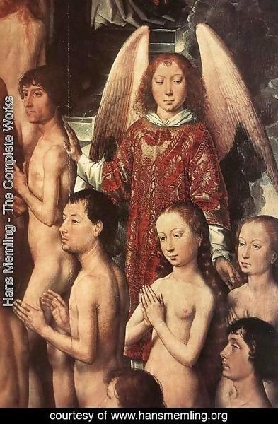 Hans Memling - Last Judgment Triptych (detail-1) 1467-71