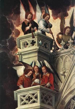Last Judgment Triptych (detail-2) 1467-71